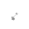 Changsheng Jewelry's skull cast titanium steel ear studs punk style personalized earrings Item Picture